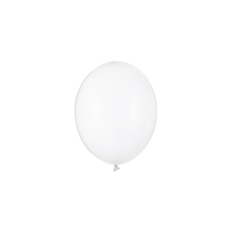 Mini Ballons Ø 12cm Transparent 10 Stk.