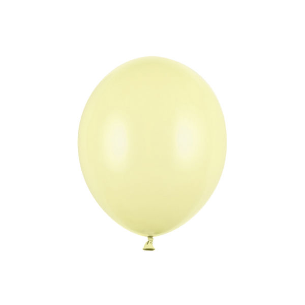 Mini Ballons Ø 12cm Pastell Hellgelb 10 Stk.