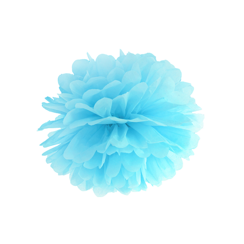 Pom Pom Ø 35cm Pastell Blau