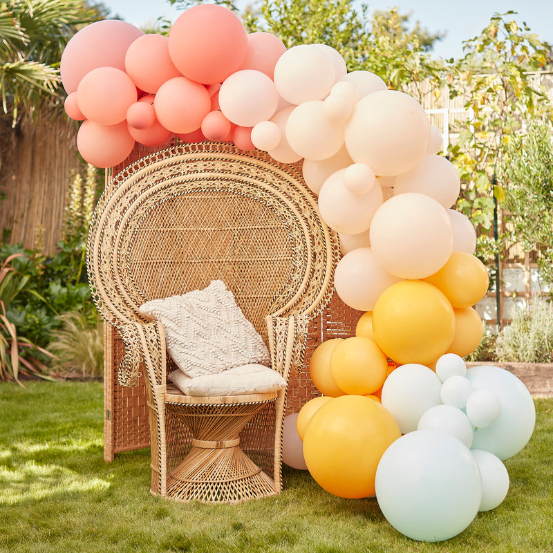 Ballongirlanden-Kit DIY Gedecktes Pastell