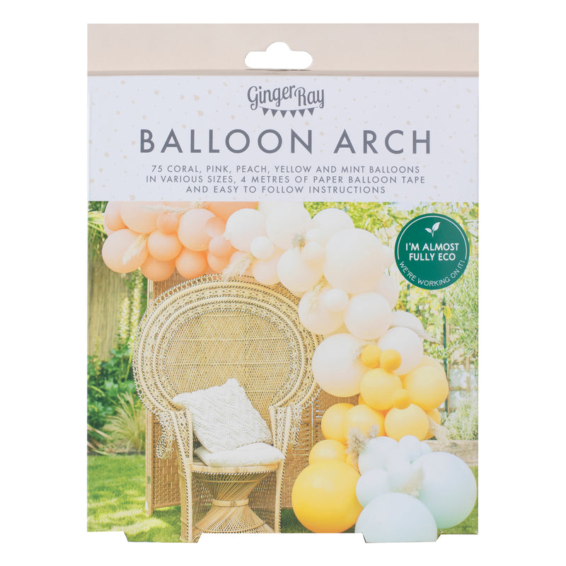 Ballongirlanden-Kit DIY Gedecktes Pastell