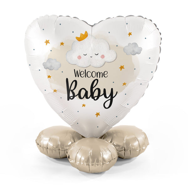 Ballooni-Geschenk "Welcome Baby"