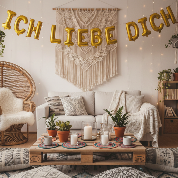 Dein Ballon-Wunschtext Gold