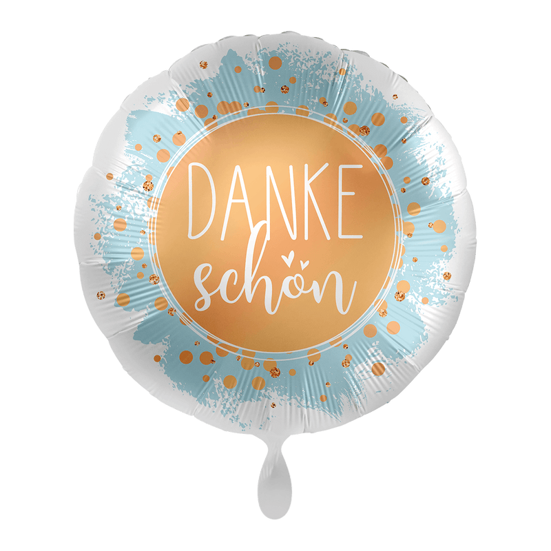 Heliumballon-Geschenk "Danke Schön" Set