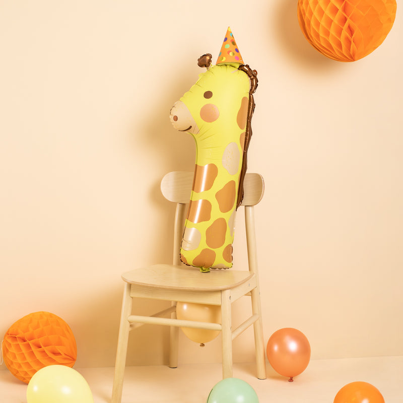 Zahlen Ballon 1 XL Giraffe