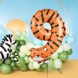 Zahlen Ballon 9 XL Tiger