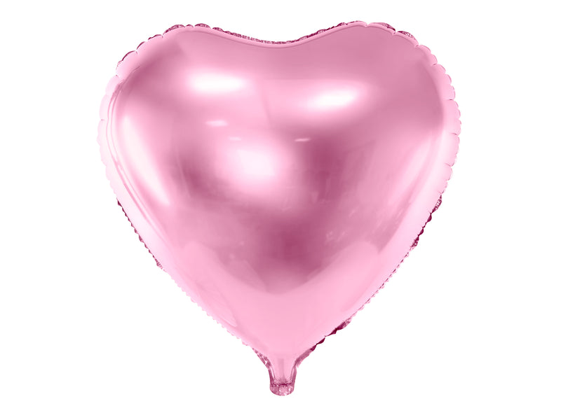 Herzballon XL Rosa
