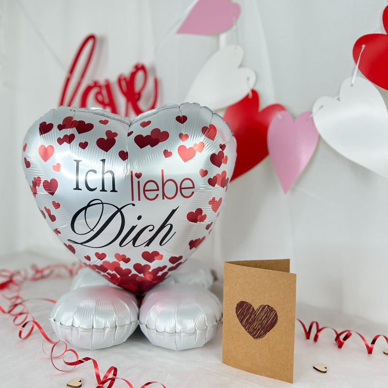 Ballooni-Geschenk "Ich liebe Dich"