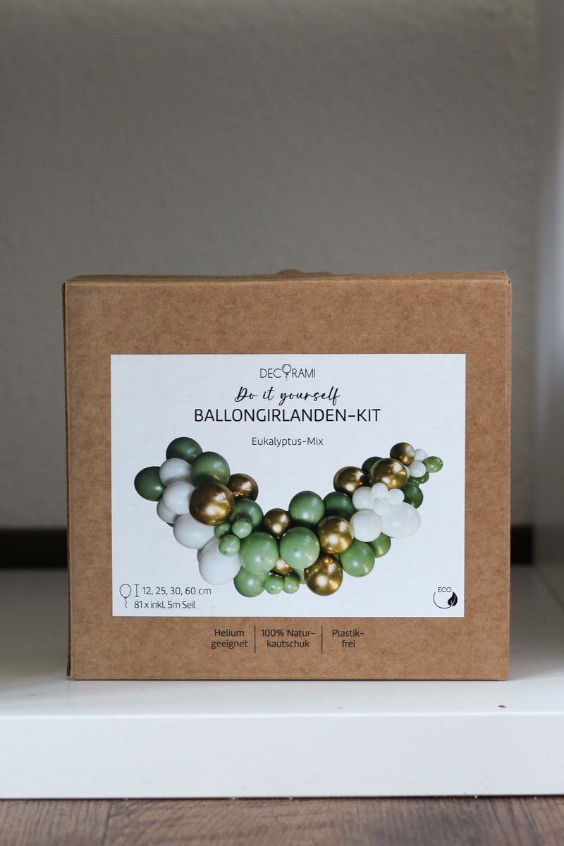 Ballongirlanden-Kit DIY Eukalyptus