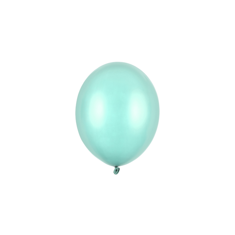 Mini Ballons Ø 12cm Pearl Mint 10 Stk.