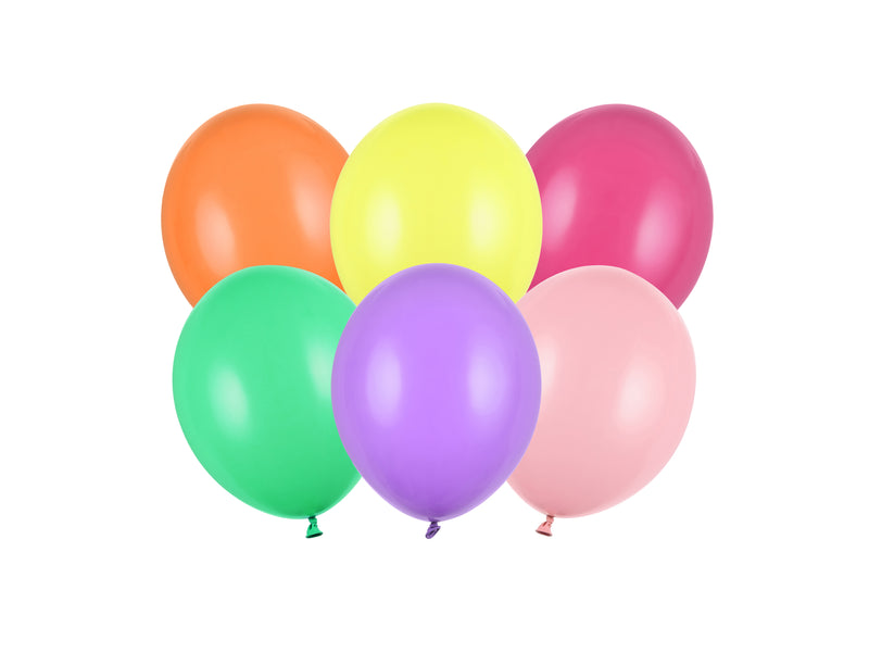 Mini Ballons Ø 12cm Bunt Mix 10 Stk.