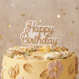 Geburtstagskerzen "Happy Birthday"
