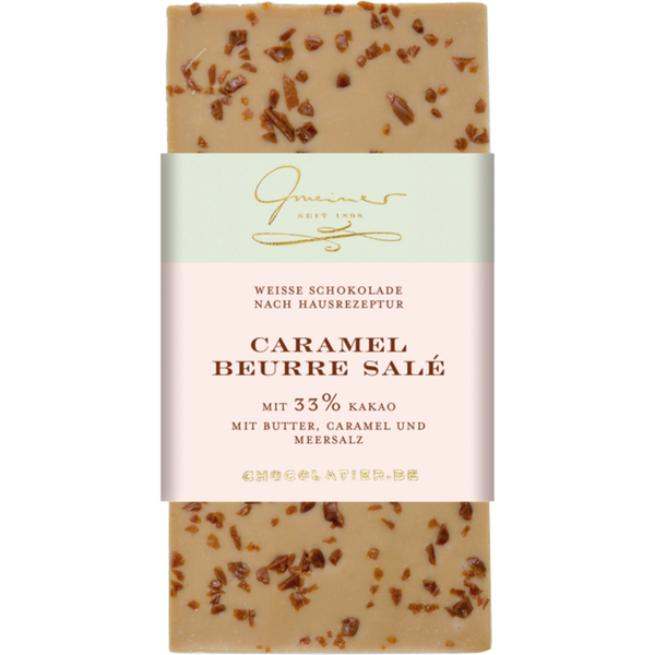 Chocolatier Weisse Schokolade Caramel