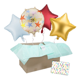 Heliumballon-Geschenk "Congrats!" Sterne