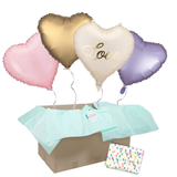 Heliumballon-Geschenk "Love" Elegant