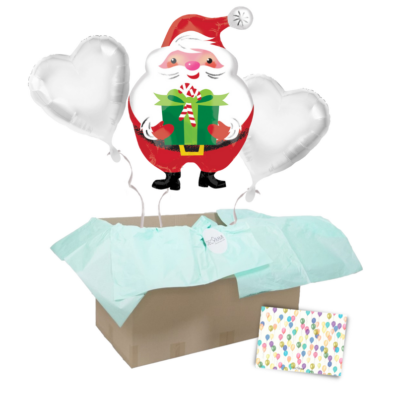 Heliumballon-Geschenk Santa's Gift Set