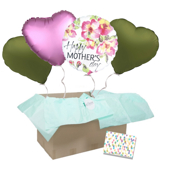 Heliumballon-Geschenk "Happy Mother's Day"