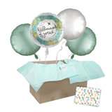 Heliumballon-Geschenk "Willkommen zurück"