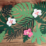 Tischdeko Tropical Paper Leaves - DECORAMI 