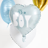 Folienballon "It's a BOY" Herz