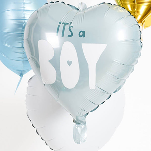 Heliumballon-Geschenk "It's a Boy" Herz