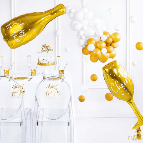 Ballon-Set Champagne Shower