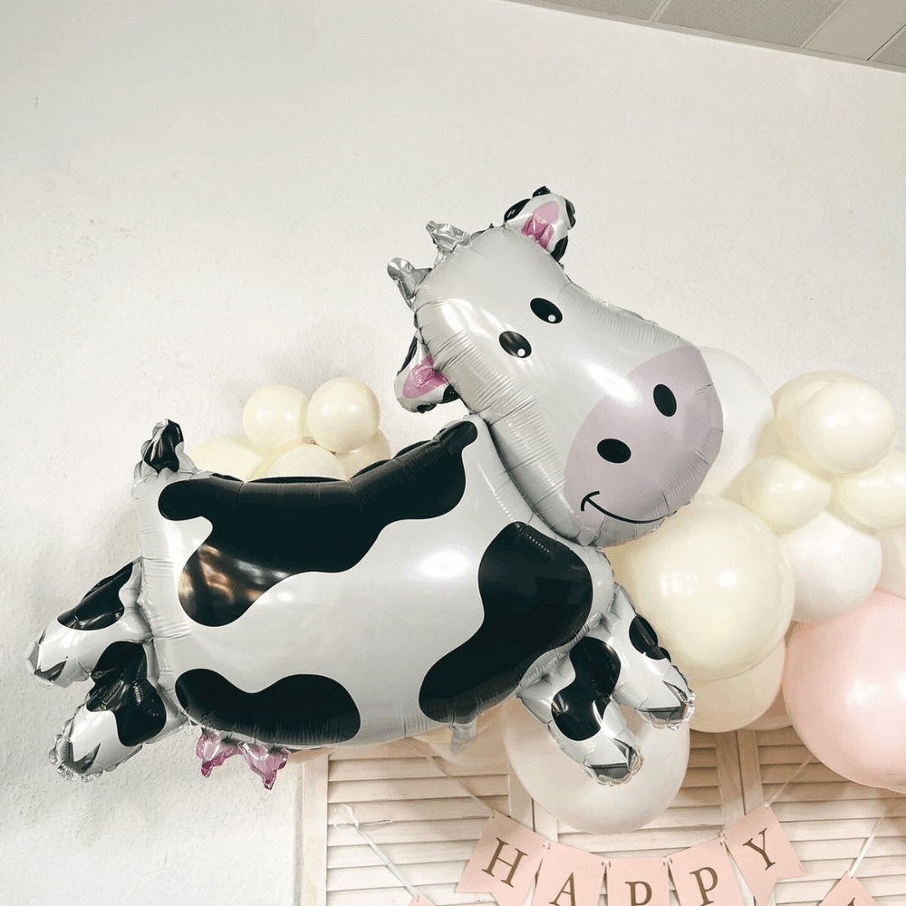 Bauernhof-Party-Dekoration Mit Tierballons - Bunt, Für Kindergeburtstag & Themenfeiern