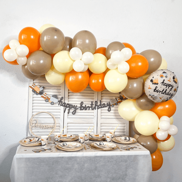 Ballongirlanden-Kit DIY Baustelle