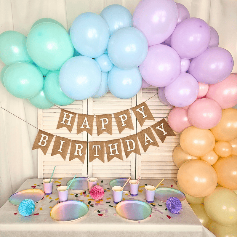 Ballongirlanden-Kit DIY Pastell