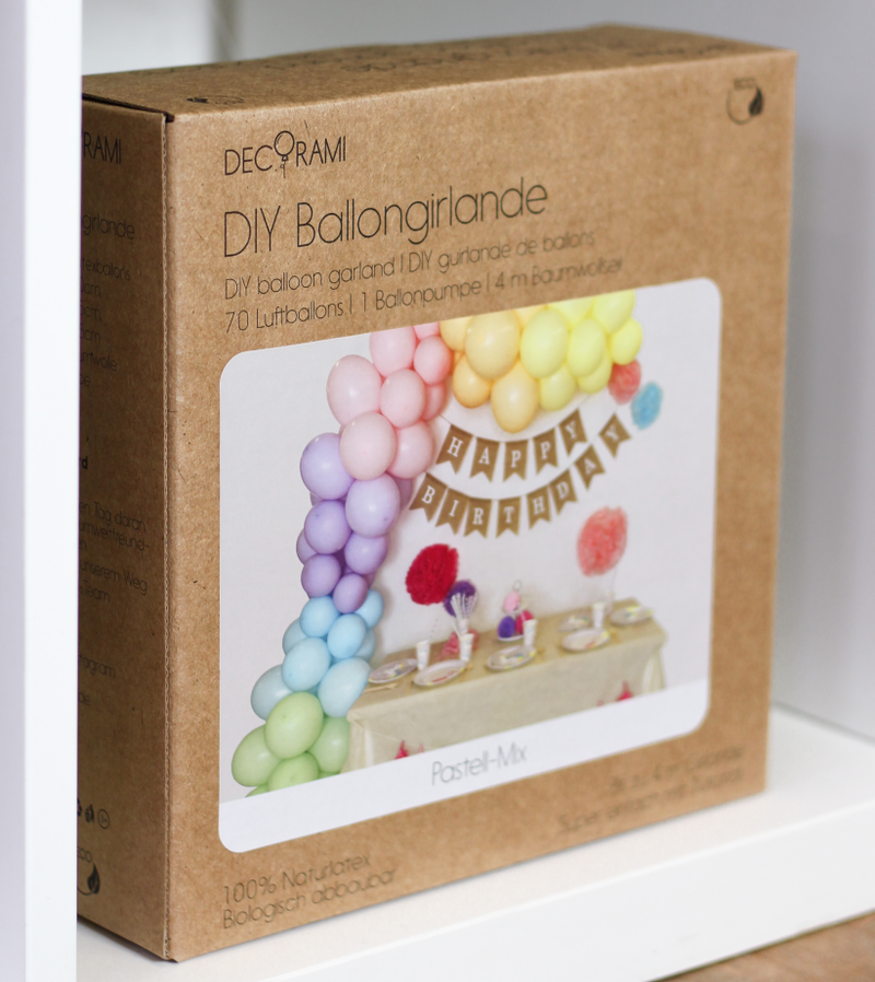 Ballongirlanden-Kit DIY Bunt