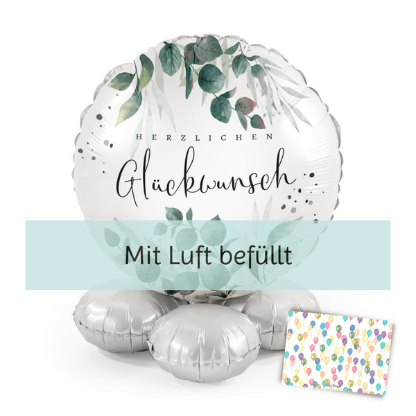Ballooni-Geschenk "Herzlichen Glückwunsch"