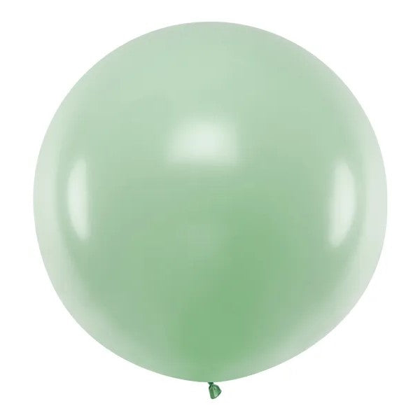 XL Luftballon Ø 60cm Pastell-Eukalyptus