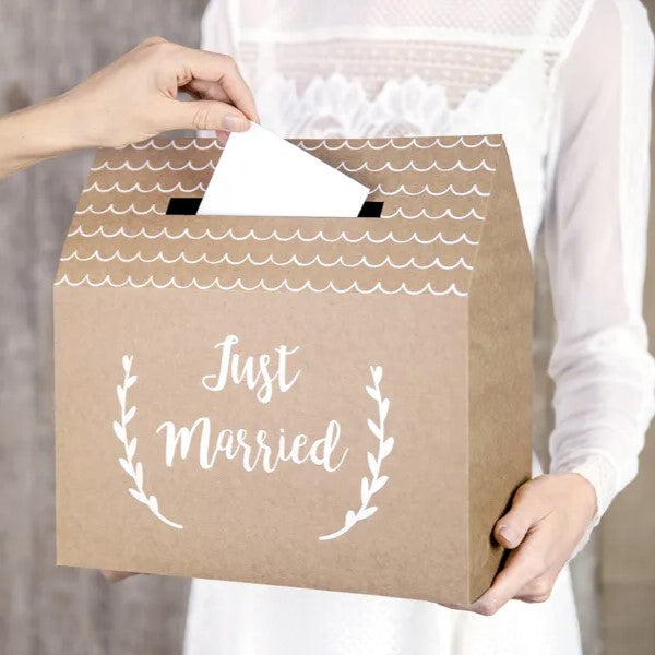 Hochzeitskarten Box - Just Married
