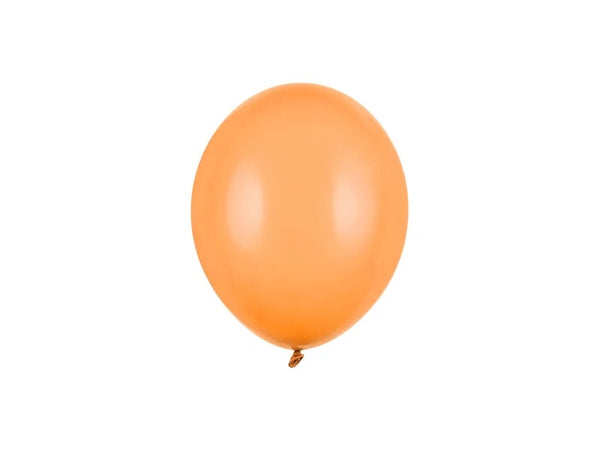 Mini Ballons Ø 12cm Pastell Orange 100 Stk.