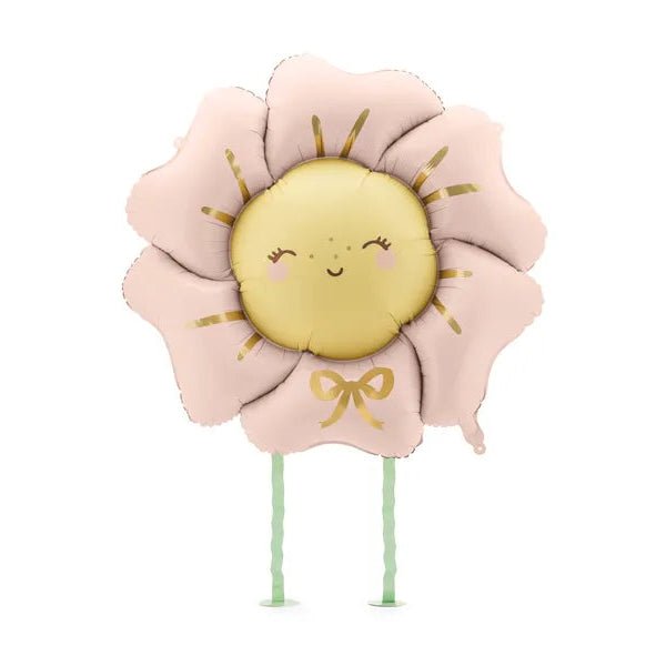 Folienballon Airwalker Blume