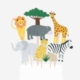 Caketopper Safari-Party 8 Stk.