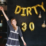 Dein Ballon-Wunschtext Gold - DECORAMI 