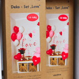 Deko-Gesamtset Love 14-tlg.