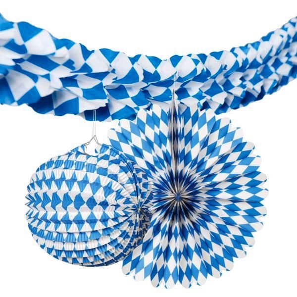 Deko-Set Oktoberfest Papier 3-teilig - DECORAMI 