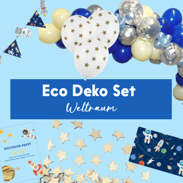 Deko Set Weltraum - ECO