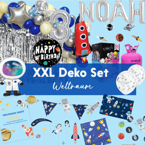 Deko Set Weltraum - XXL