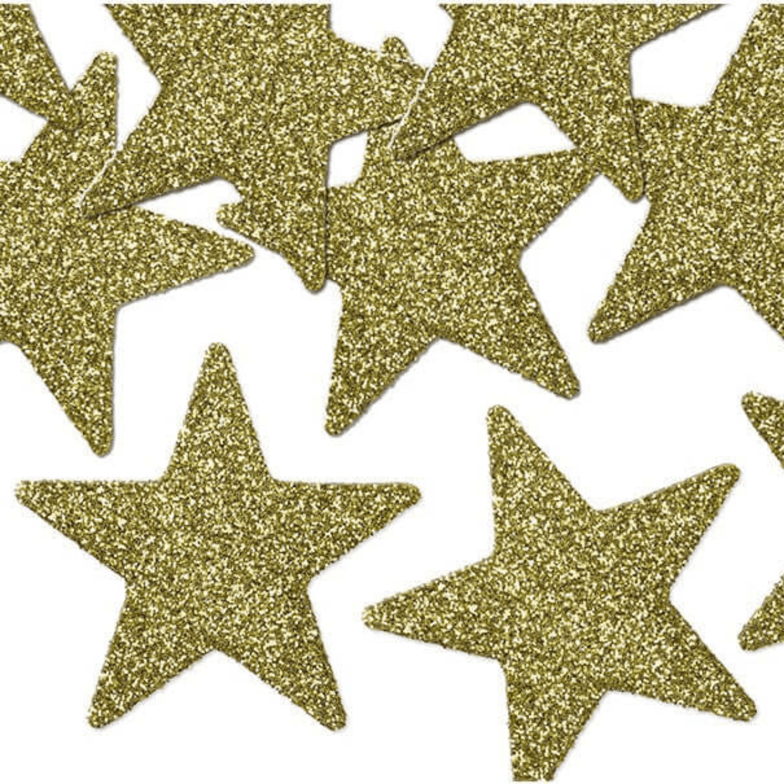 Deko Sterne Glitzer-Gold online shoppen