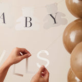 DIY Babyname Girlande