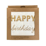 Eco-Servietten "Happy Birthday" Sparkle 20+1 Stk.