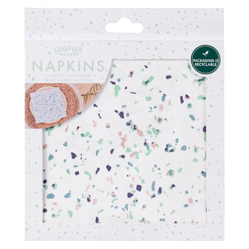 Eco-Servietten Terrazzo 16 Stk.