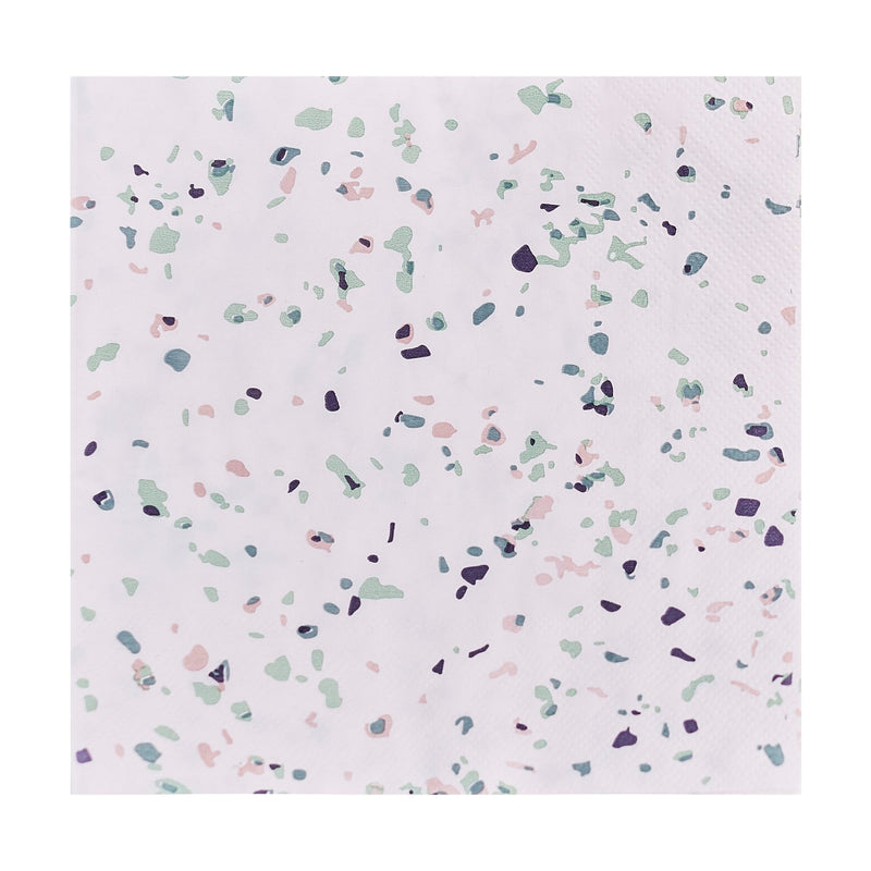 Eco-Servietten Terrazzo 16 Stk.