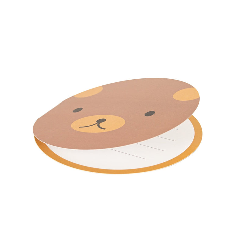 Einladungskarten Waldtier-Bär 8 Stk.