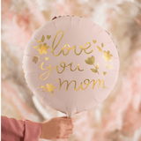 Folienballon "love you mom"