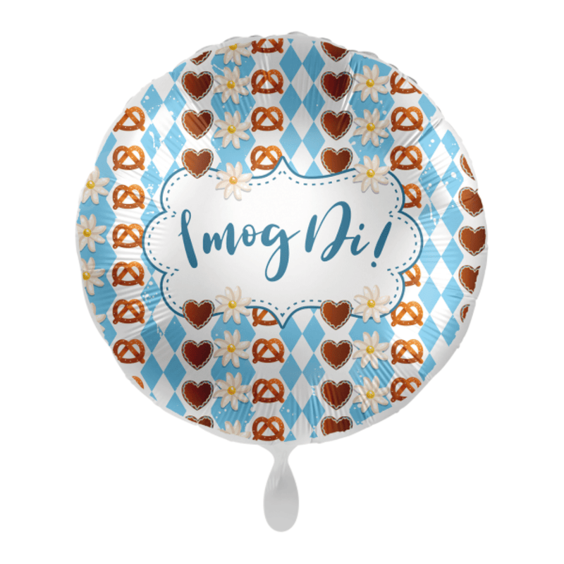 Folienballon Oktoberfest "I mog Di!"
