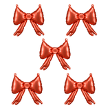 Folienballon Schleifchen Rot 5 Stk.
